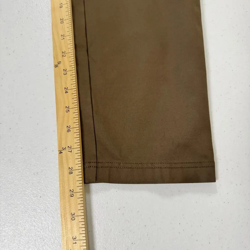 BYLT Pants Mens 36 (act 34x29)  Everyday 2.0 Premium Basics Stretch Work Brown